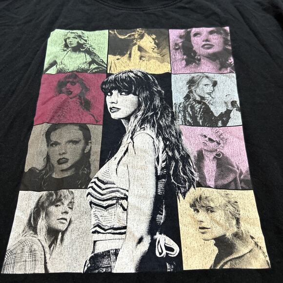 Taylor Swift The Eras Tour Official Concert T-Shirt Mens Medium Black 2023-2024* - Picture 2 of 10